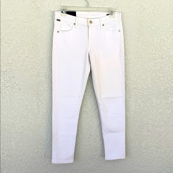 Citizens Of Humanity Denim - Citizens of Humanity Aveden Ankle skinny Women's White Jeans size 26